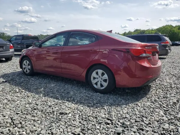 5NPDH4AE5GH787973 2016 HYUNDAI ELANTRA - Image 2