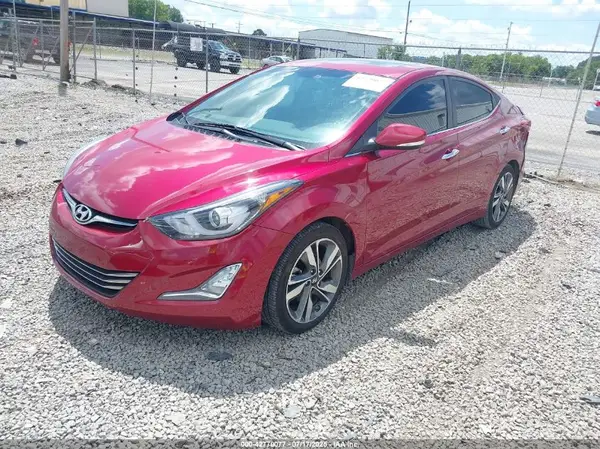 5NPDH4AE6GH654865 2016 HYUNDAI ELANTRA - Image 2