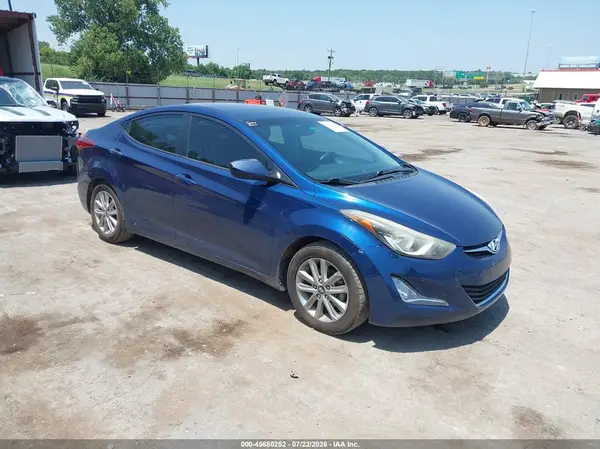 5NPDH4AE6GH660049 2016 HYUNDAI ELANTRA - Image 1