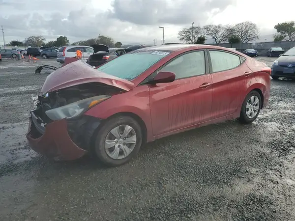 5NPDH4AE6GH663789 2016 HYUNDAI ELANTRA - Image 1
