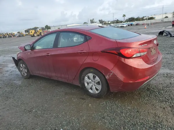 5NPDH4AE6GH663789 2016 HYUNDAI ELANTRA - Image 2