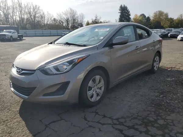 5NPDH4AE6GH675327 2016 HYUNDAI ELANTRA - Image 1