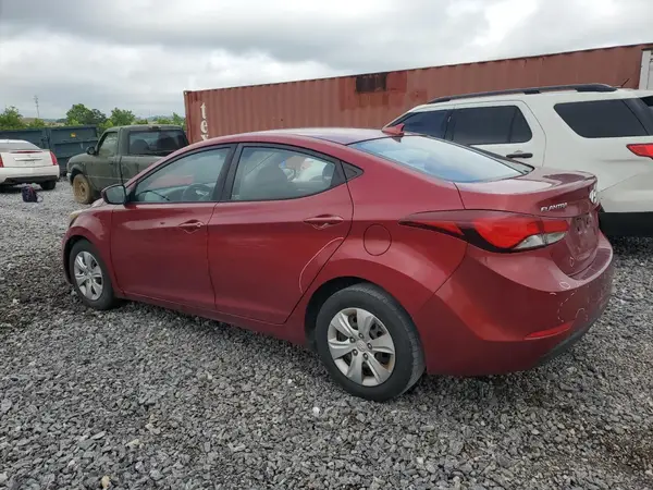5NPDH4AE6GH697344 2016 HYUNDAI ELANTRA - Image 2