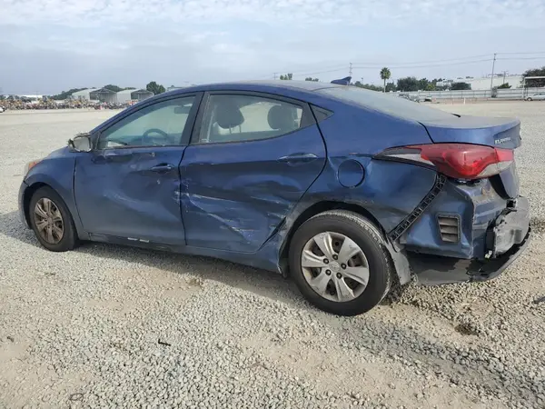 5NPDH4AE6GH698509 2016 HYUNDAI ELANTRA - Image 2