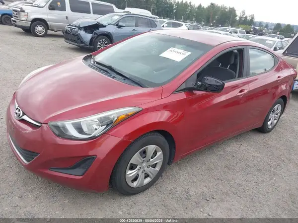 5NPDH4AE6GH698669 2016 HYUNDAI ELANTRA - Image 2