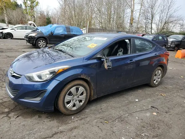 5NPDH4AE6GH707273 2016 HYUNDAI ELANTRA - Image 1