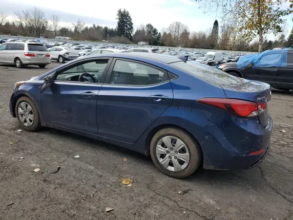 5NPDH4AE6GH707273 2016 HYUNDAI ELANTRA - Image 2