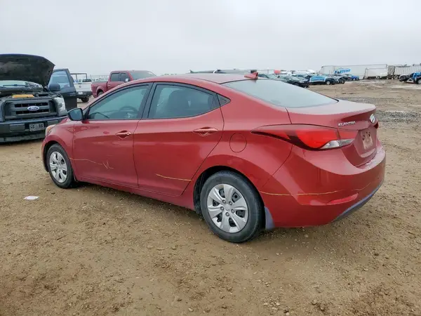 5NPDH4AE6GH712246 2016 HYUNDAI ELANTRA - Image 2