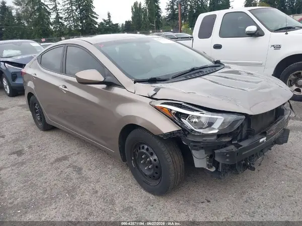 5NPDH4AE6GH738989 2016 HYUNDAI ELANTRA - Image 1