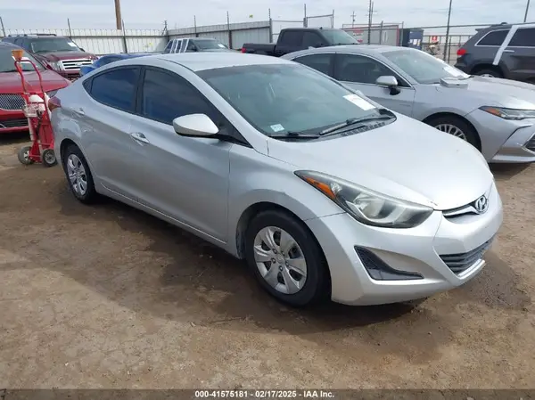 5NPDH4AE6GH750222 2016 HYUNDAI ELANTRA - Image 1