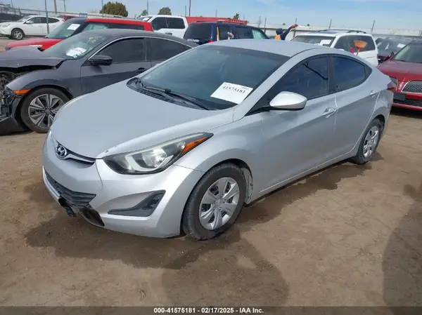 5NPDH4AE6GH750222 2016 HYUNDAI ELANTRA - Image 2