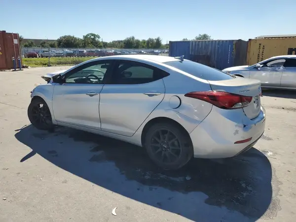 5NPDH4AE6GH773872 2016 HYUNDAI ELANTRA - Image 2