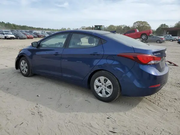 5NPDH4AE7GH664644 2016 HYUNDAI ELANTRA - Image 2