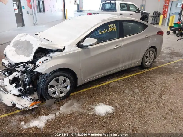 5NPDH4AE7GH673487 2016 HYUNDAI ELANTRA - Image 2