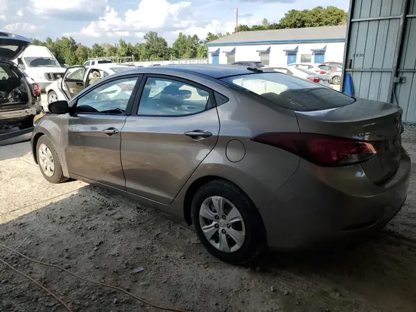 5NPDH4AE7GH691309 2016 HYUNDAI ELANTRA - Image 2