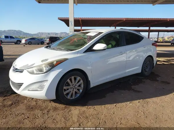 5NPDH4AE7GH691505 2016 HYUNDAI ELANTRA - Image 2