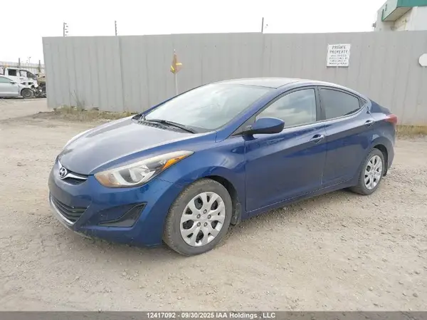 5NPDH4AE7GH696025 2016 HYUNDAI ELANTRA - Image 2