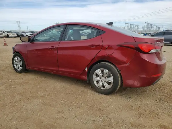 5NPDH4AE7GH707492 2016 HYUNDAI ELANTRA - Image 2