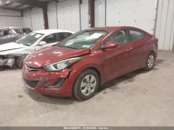 5NPDH4AE7GH753422 2016 HYUNDAI ELANTRA - Image 2