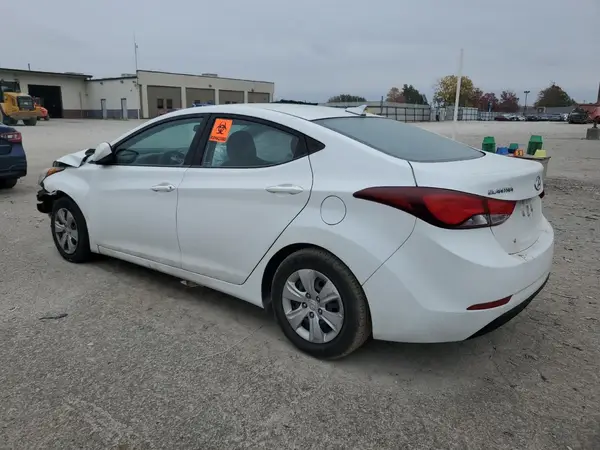 5NPDH4AE7GH769314 2016 HYUNDAI ELANTRA - Image 2