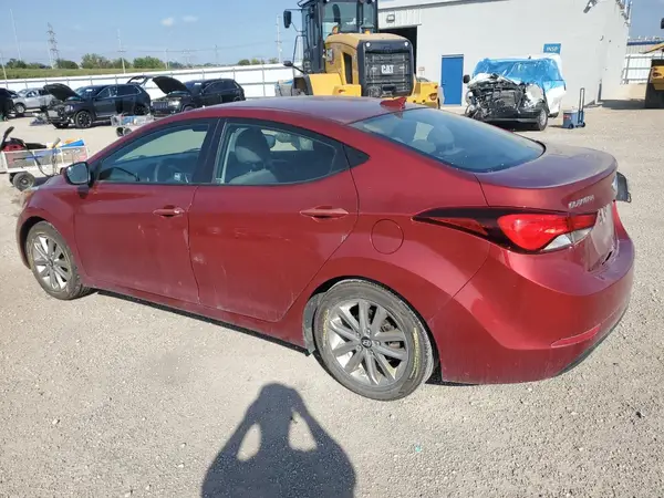 5NPDH4AE7GH772052 2016 HYUNDAI ELANTRA - Image 2