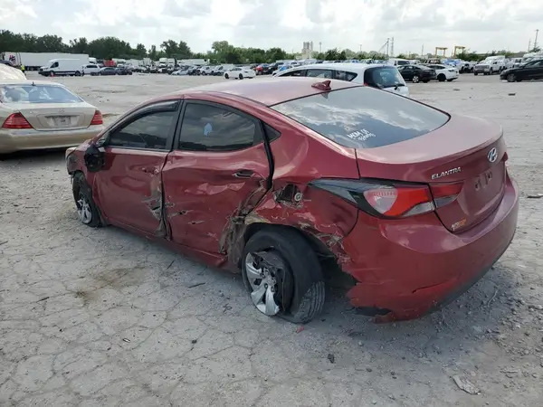5NPDH4AE7GH776585 2016 HYUNDAI ELANTRA - Image 2