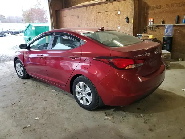 5NPDH4AE7GH788056 2016 HYUNDAI ELANTRA - Image 2