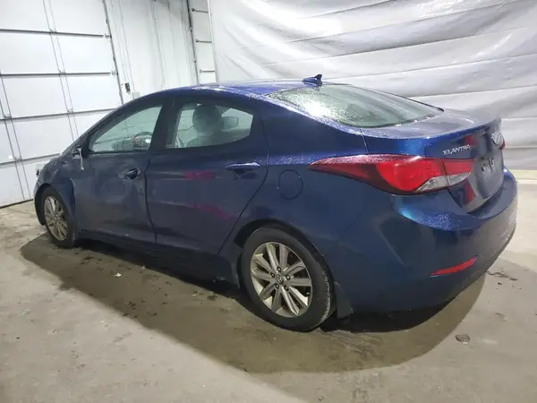 5NPDH4AE8GH660554 2016 HYUNDAI ELANTRA - Image 2