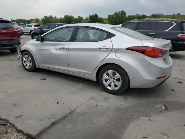 5NPDH4AE8GH662868 2016 HYUNDAI ELANTRA - Image 2