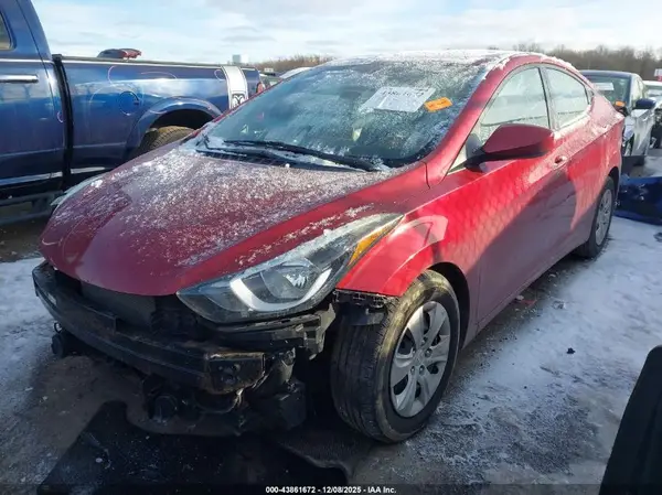 5NPDH4AE8GH665222 2016 HYUNDAI ELANTRA - Image 2