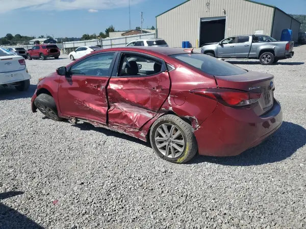 5NPDH4AE8GH667102 2016 HYUNDAI ELANTRA - Image 2