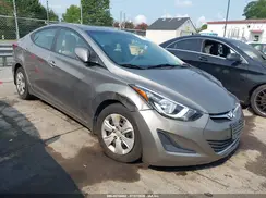 5NPDH4AE8GH672090 2016 HYUNDAI ELANTRA