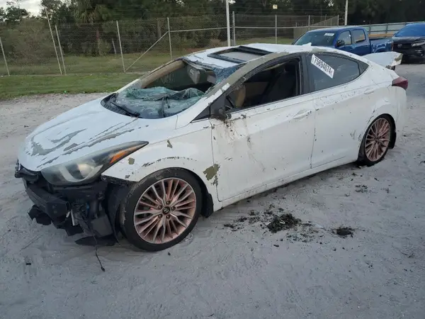 5NPDH4AE8GH674129 2016 HYUNDAI ELANTRA - Image 1