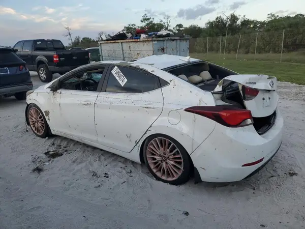 5NPDH4AE8GH674129 2016 HYUNDAI ELANTRA - Image 2