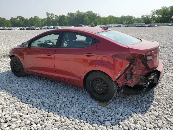 5NPDH4AE8GH677922 2016 HYUNDAI ELANTRA - Image 2