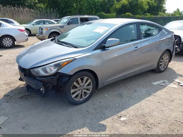 5NPDH4AE8GH681436 2016 HYUNDAI ELANTRA - Image 2