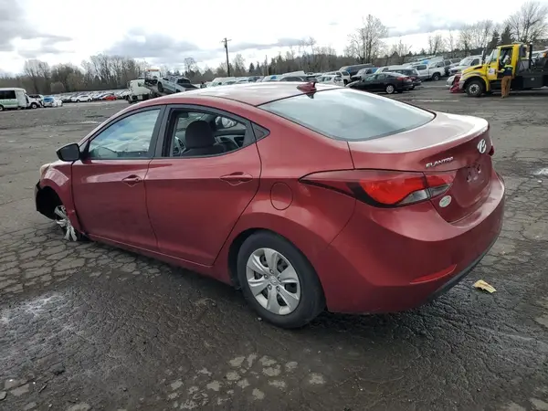 5NPDH4AE8GH693909 2016 HYUNDAI ELANTRA - Image 2
