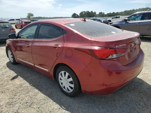 5NPDH4AE8GH696342 2016 HYUNDAI ELANTRA - Image 2