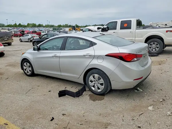 5NPDH4AE8GH705346 2016 HYUNDAI ELANTRA - Image 2