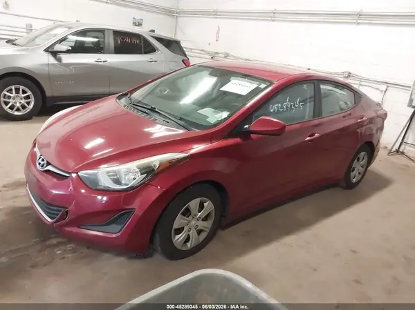 5NPDH4AE8GH706710 2016 HYUNDAI ELANTRA - Image 2