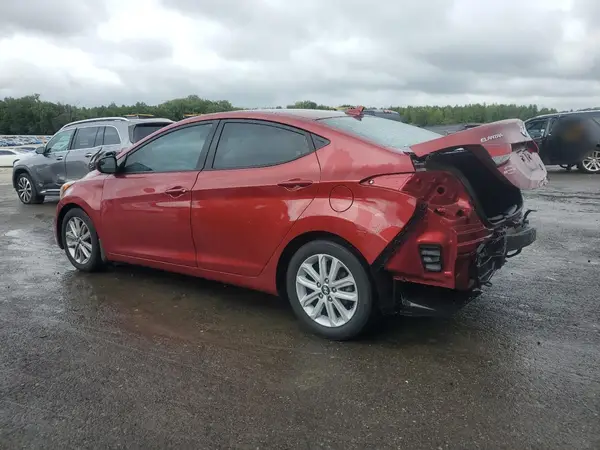5NPDH4AE8GH722468 2016 HYUNDAI ELANTRA - Image 2
