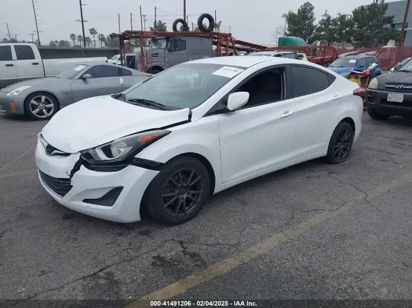 5NPDH4AE8GH734507 2016 HYUNDAI ELANTRA - Image 2