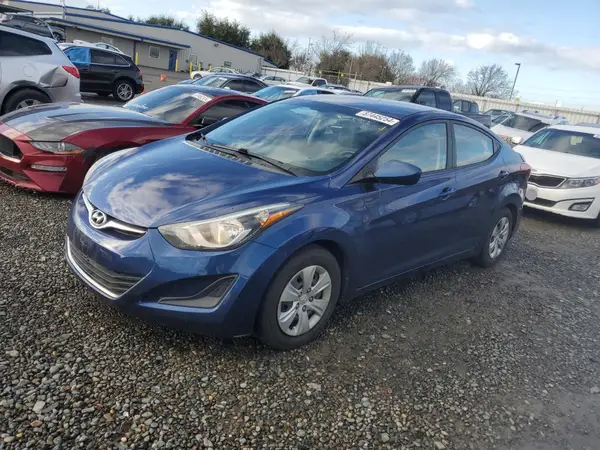 5NPDH4AE8GH739626 2016 HYUNDAI ELANTRA - Image 1