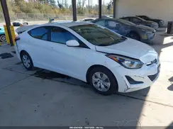 5NPDH4AE8GH741621 2016 HYUNDAI ELANTRA