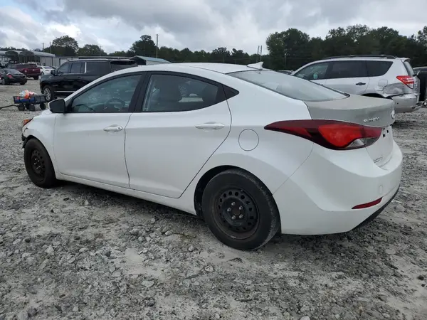 5NPDH4AE8GH753266 2016 HYUNDAI ELANTRA - Image 2
