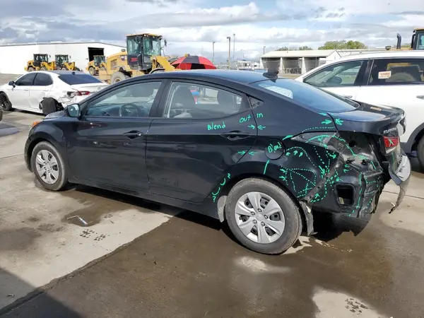5NPDH4AE8GH754417 2016 HYUNDAI ELANTRA - Image 2