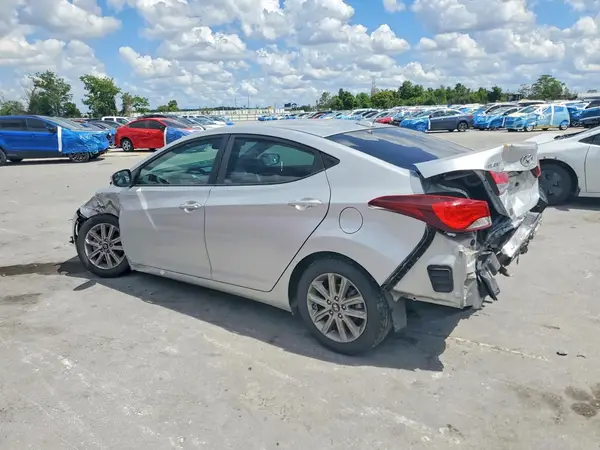 5NPDH4AE8GH760315 2016 HYUNDAI ELANTRA - Image 2