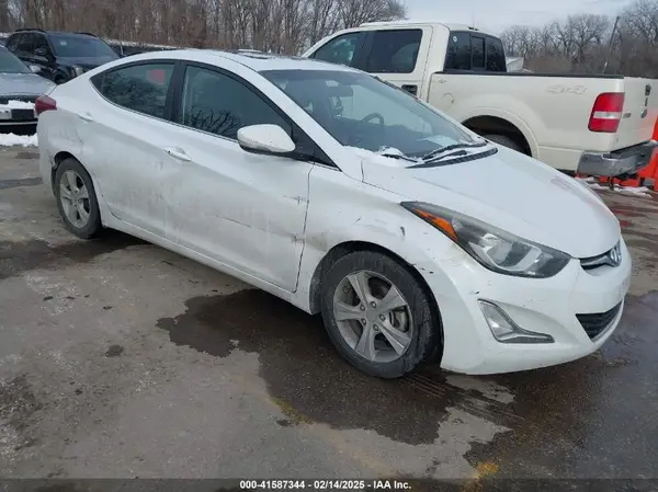 5NPDH4AE8GH764798 2016 HYUNDAI ELANTRA - Image 1
