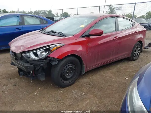5NPDH4AE8GH777633 2016 HYUNDAI ELANTRA - Image 2