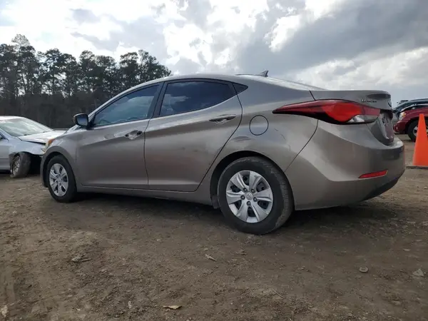 5NPDH4AE8GH784534 2016 HYUNDAI ELANTRA - Image 2